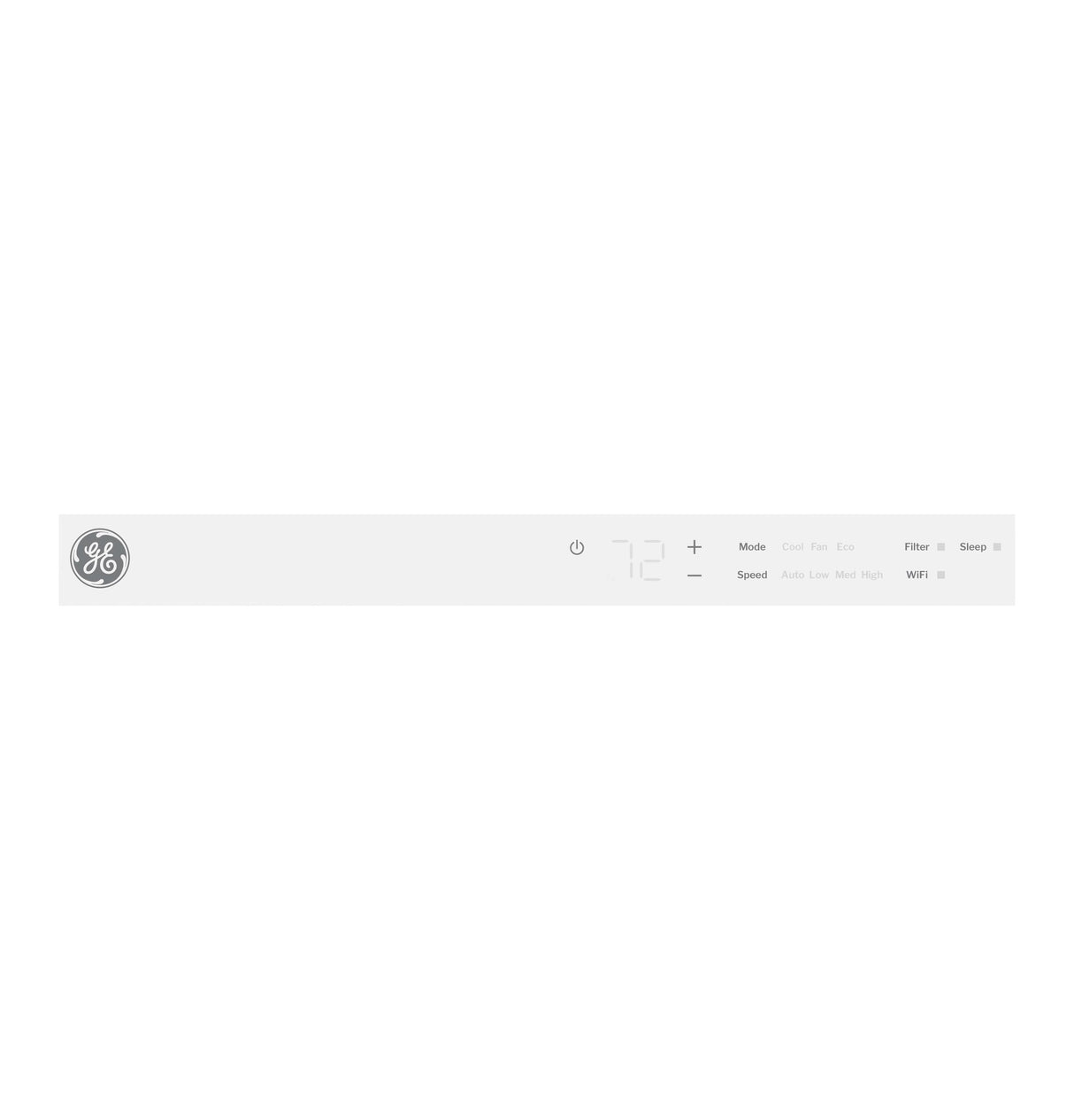 GE® 12,000 BTU Smart Electronic Window Air Conditioner for Large Rooms up to 550 sq. ft.
