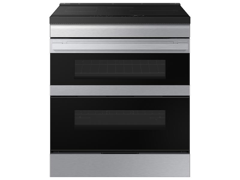 Bespoke Smart Slide-In Induction Range 6.3 cu. ft. with Flex Duo™ & Ambient Edge Lighting™ in Stainless Steel