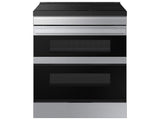 Bespoke Smart Slide-In Induction Range 6.3 cu. ft. with Flex Duo™ & Ambient Edge Lighting™ in Stainless Steel