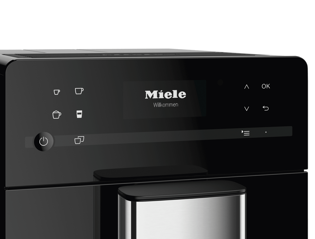 CM 5310 Silence Obsidian black - Countertop coffee machine with OneTouch for Two for the ultimate in coffee enjoyment.