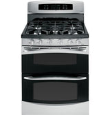 GE Profile™ Series 30" Free-Standing Gas Double Oven with Convection Range