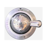 ILVE Parts EG9491003000108 Chrome Knob for Standard Burner of Majestic Ranges (G/340/10/08)