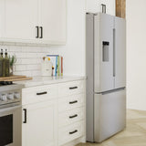 100 Series French Door Bottom Mount Refrigerator 36" Stainless steel (with anti-fingerprint), Total No Frost