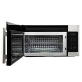 Forno Fornace 30-Inch Over the Range Convection Microwave, Stainless Steel - 1.5 cu.ft, 300 CFM Vent, Touch Control, LED Light