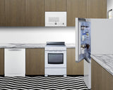 30" Wide Bottom-mount Refrigerator-freezer, Counter Depth