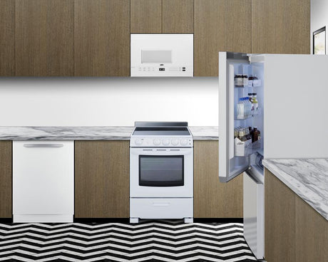 30" Wide Bottom-mount Refrigerator-freezer, Counter Depth