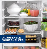 GE® ENERGY STAR® 19.2 Cu. Ft. Top-Freezer Refrigerator