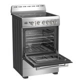 Avanti 24-Inch Freestanding Electric Range with Ceramic Glass Cooktop and Digital Timer, in Stainless Steel (CERU240P3S)