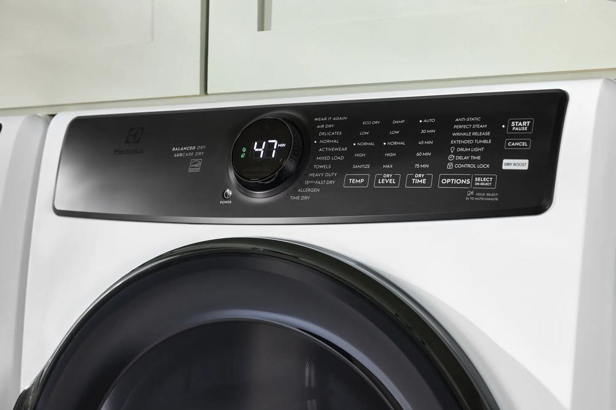 Front Load Perfect Steam™ Gas Dryer with LuxCare® Dry and Instant Refresh - 8.0 Cu. Ft.
