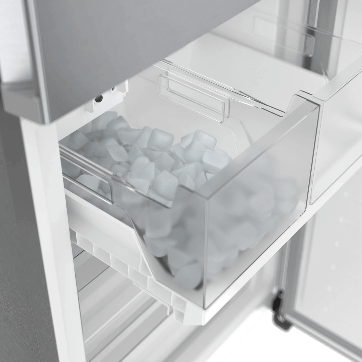 800 Series Freestanding Bottom Freezer Refrigerator 24" Stainless steel (with anti-fingerprint), Total No Frost