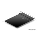 ZLINE 18 in. Compact Top Control Dishwasher with Stainless Steel Tub and Modern Style Handle, 52 dBa (DW-18) [Color: Black Stainless]