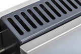 Professional Plus 60 Inch Dual Fuel Natural Gas Freestanding Range in Matte Graphite with Chrome Trim