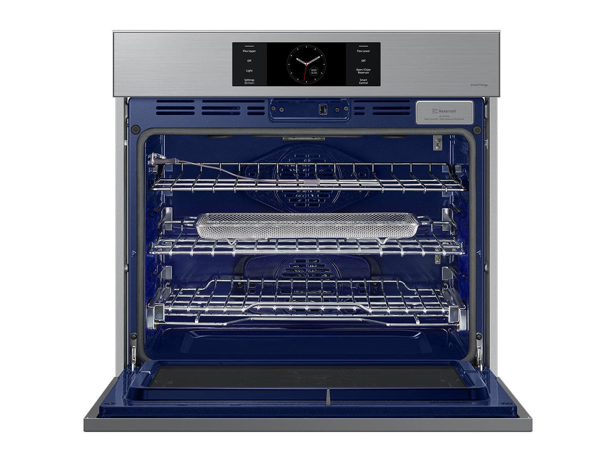 Bespoke 30" Single Wall Oven with AI Pro Cooking™ Camera in Stainless Steel