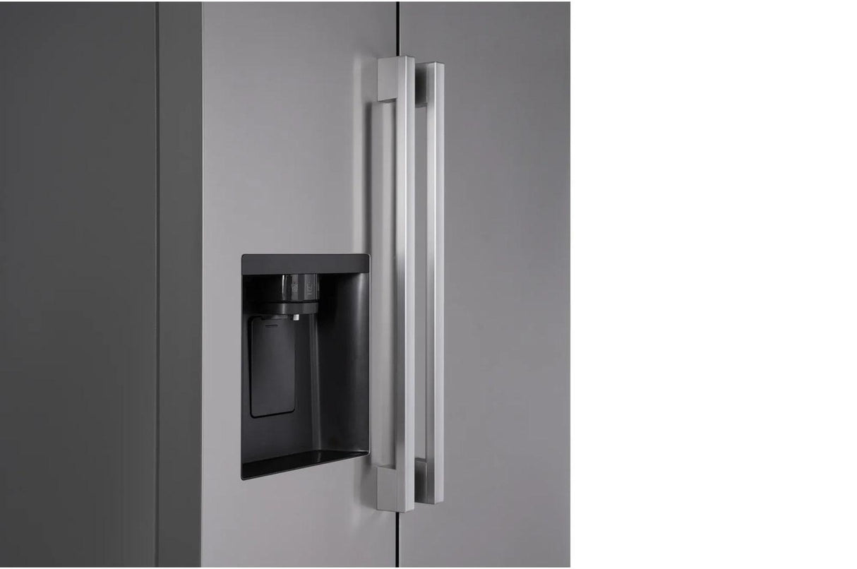 27 cu. ft. Standard-Depth, Side-by-side Refrigerator, with Ice and Water and Bar Handle Design
