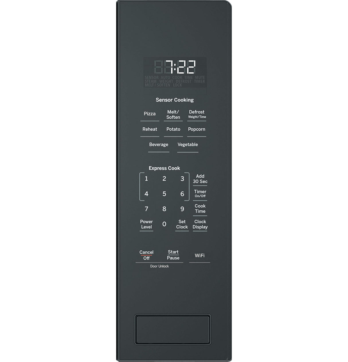 GE Profile™ 2.2 Cu. Ft. Built-In Sensor Microwave Oven