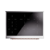 ILVE UNI366QNMPSSP Nostalgie II Noblesse 36 inch Induction Range (Solid Door, Stainless Steel, Copper)