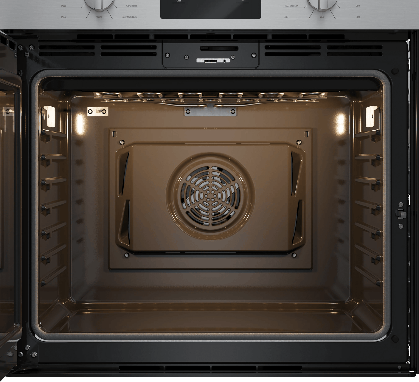 500 Series Single Wall Oven 30" Left SideOpening Door, Stainless Steel