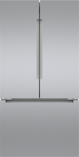 800 Series French Door Bottom Mount Refrigerator 36" Stainless steel (with anti-fingerprint), Total No Frost