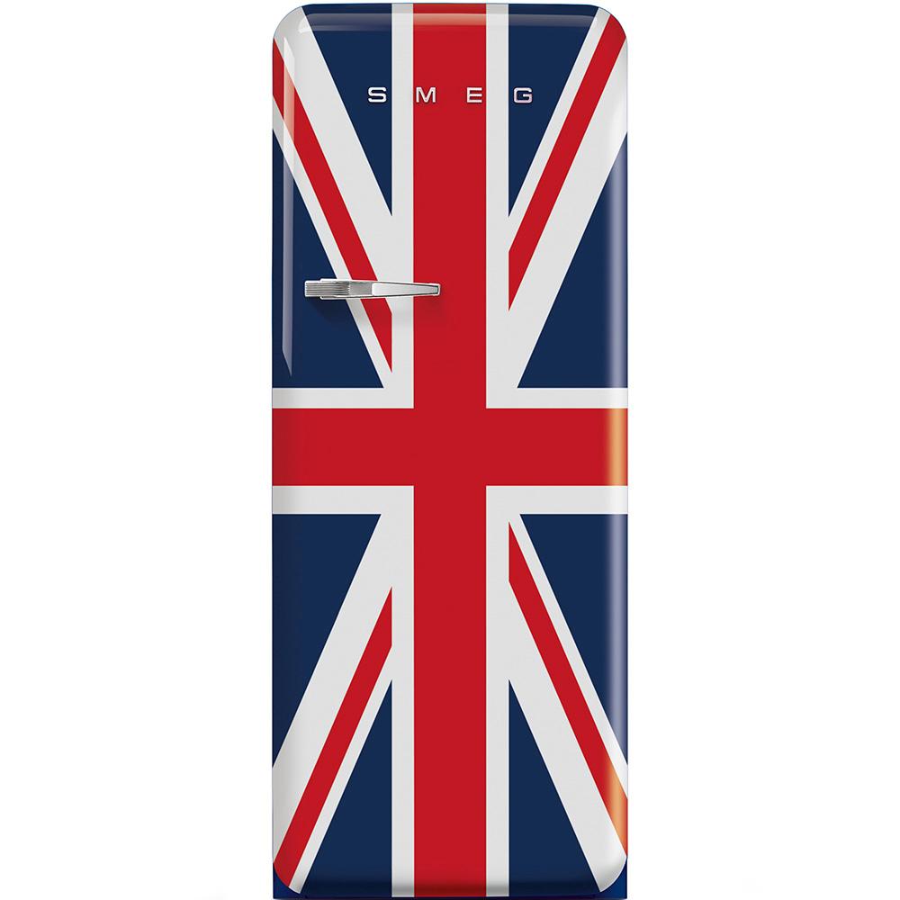 Approx 24" 50'S Style Refrigerator with ice compartment, Union Jack, Right hand hinge