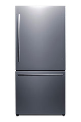 31" Wide Bottom Freezer Refrigerator With Icemaker