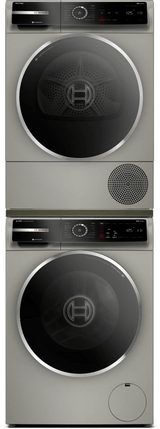800 Series Heat Pump Dryer Pearl Steel