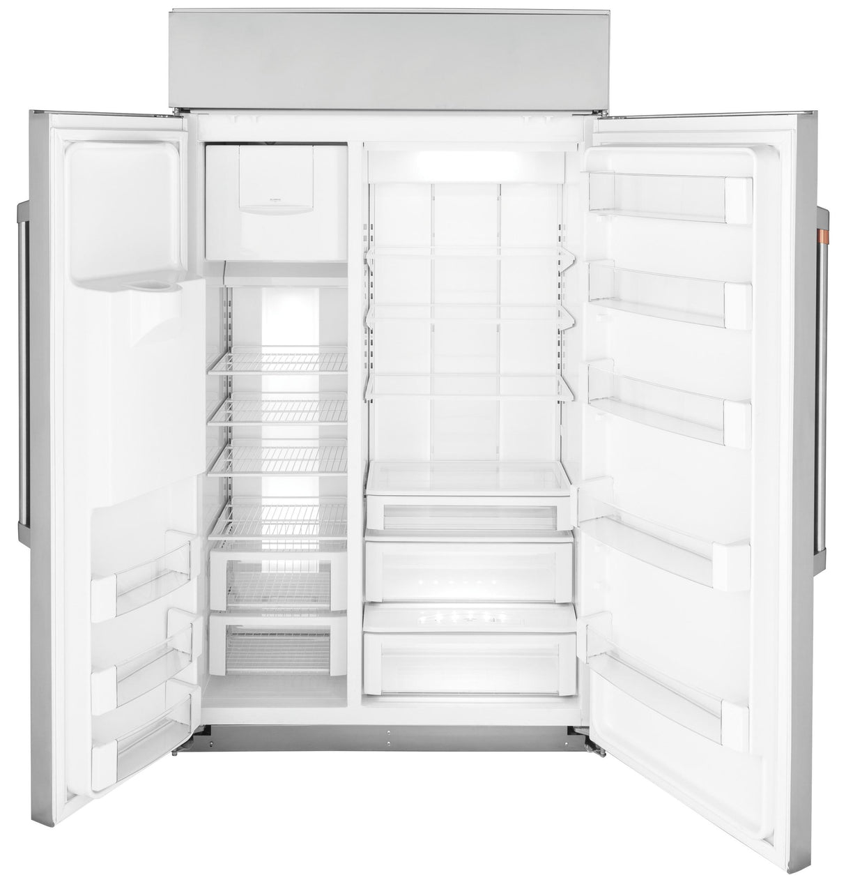 CAF(EBACK)™ 48" Smart Built-In Side-by-Side Refrigerator with Dispenser