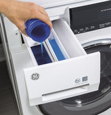 GE® 2.4 DOE cu. ft. Frontload Washer with Steam