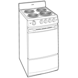 Hotpoint® 20" Electric Free-Standing Range