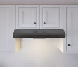Breeze II, UC, 36", Blk SS, LED, 400 CFM