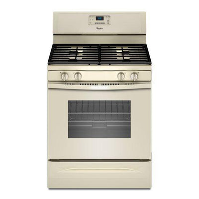Whirlpool® 5.0 Cu. Ft. Freestanding Gas Range with AccuBake® Temperature Management System - Biscuit-on-Biscuit