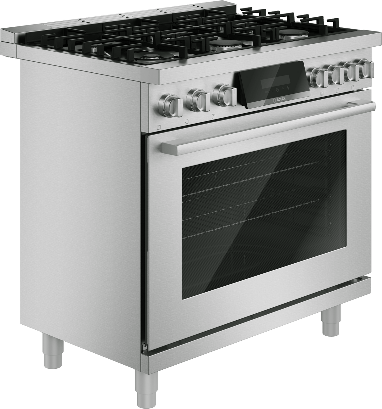 800 Series, Gas freestanding range, 36'', Stainless steel