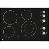 GE® 30" Built-In Knob Control Electric Cooktop