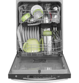 GE® ENERGY STAR® Top Control with Plastic Interior Dishwasher with Sanitize Cycle & Dry Boost