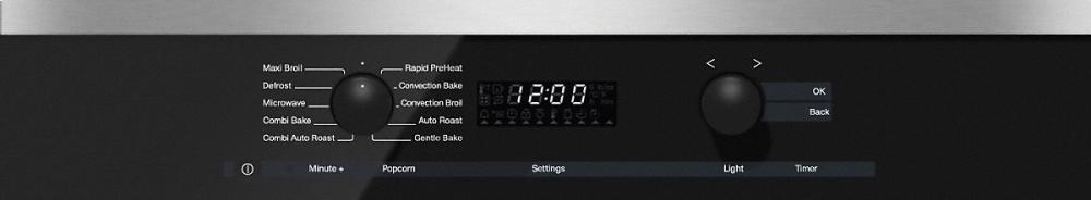 H 6100 BM 24 Inch Speed Oven With electronic clock/timer and combination modes for quick, perfect results.