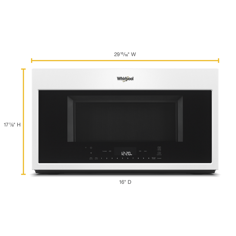1.9 cu. ft. Smart Over-the-Range Microwave with Scan-to-Cook technology 1