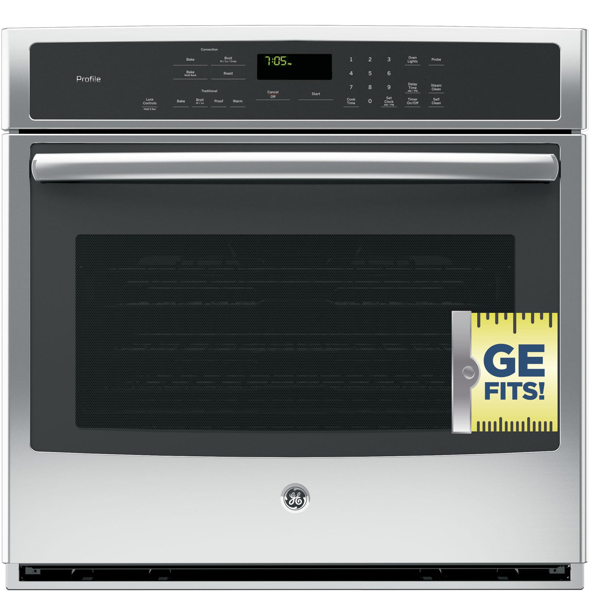 GE Profile™ Series 30" Built-In Single Convection Wall Oven