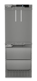 Fully Integrated Bottom Freezer Refrigerator with BioFresh