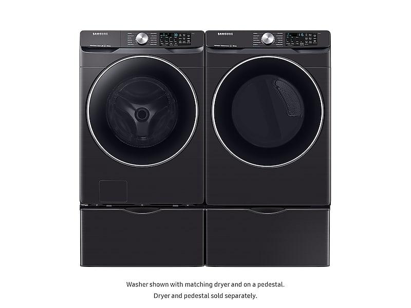 4.5 cu. ft. Smart Front Load Washer with Super Speed in Black Stainless Steel