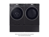 4.5 cu. ft. Smart Front Load Washer with Super Speed in Black Stainless Steel