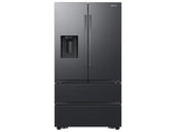 30 cu. ft. Mega Capacity 4-Door French Door Refrigerator with Four Types of Ice in Matte Black Steel