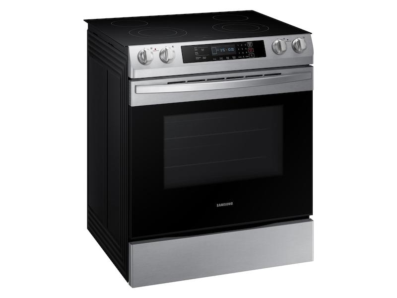 5.8 cu. ft. 4 Element Slide-in Electric Range in Stainless Steel