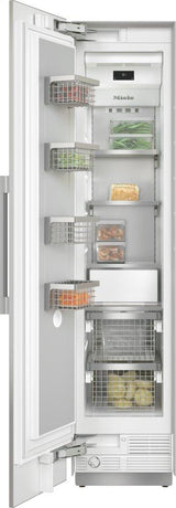 F 2412 SF Stainless steel/CleanSteel - MasterCool™ freezer For high-end design and technology on a large scale.