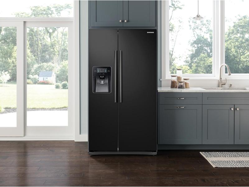 25 cu. ft. Side-By-Side Refrigerator with LED Lighting