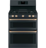 Café™ 30" Smart Free-Standing Gas Double-Oven Range with Convection