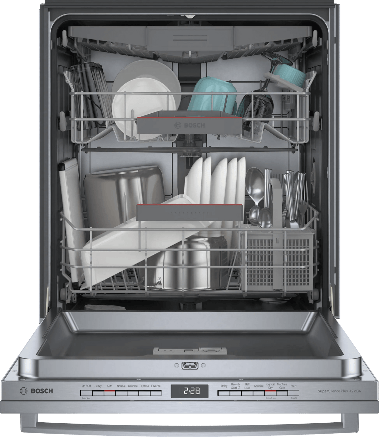 800 Series Dishwasher 24" Stainless steel
