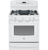GE Profile™ Series 30" Dual-Fuel Free-Standing Range with Warming Drawer