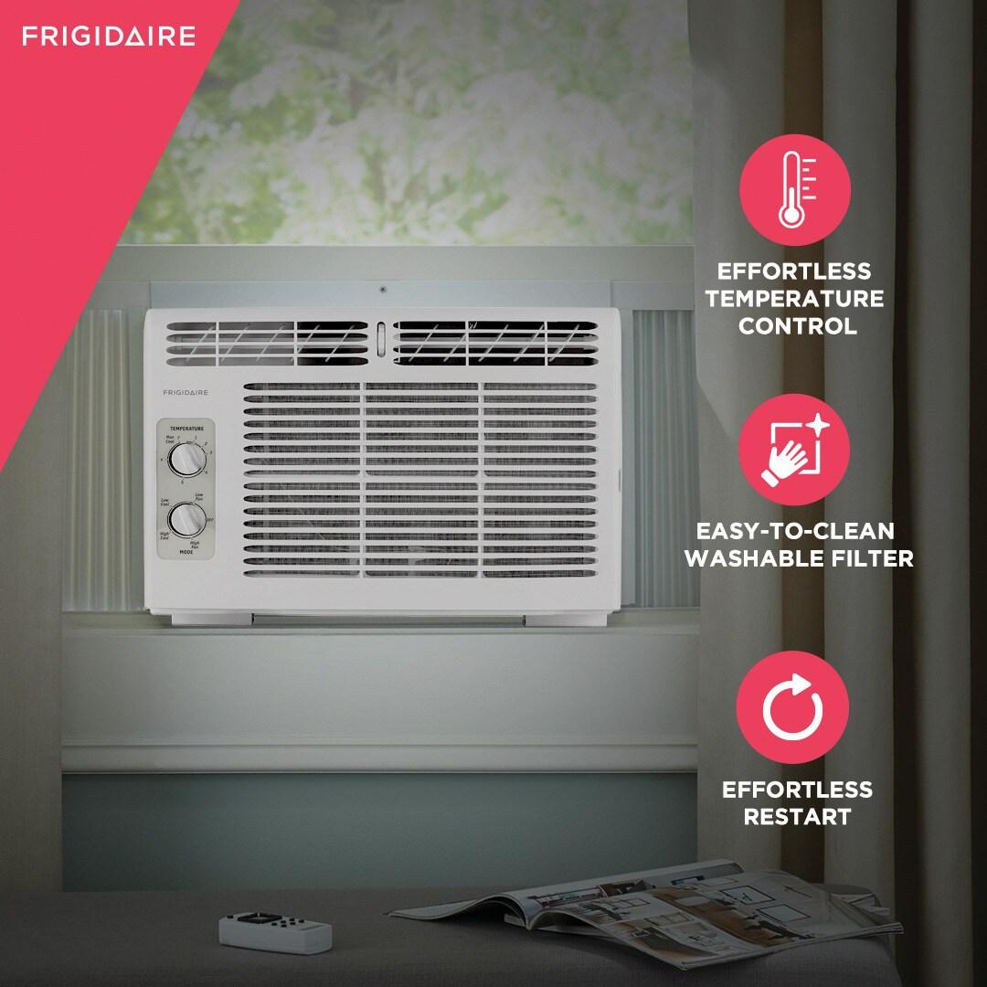 5,000 BTU Window-Mounted Room Air Conditioner