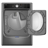 Maytag® Large Capacity Gas Dryer with Refresh Cycle with Steam and PowerDry System ? 7.4 cu. ft. - Metallic Slate
