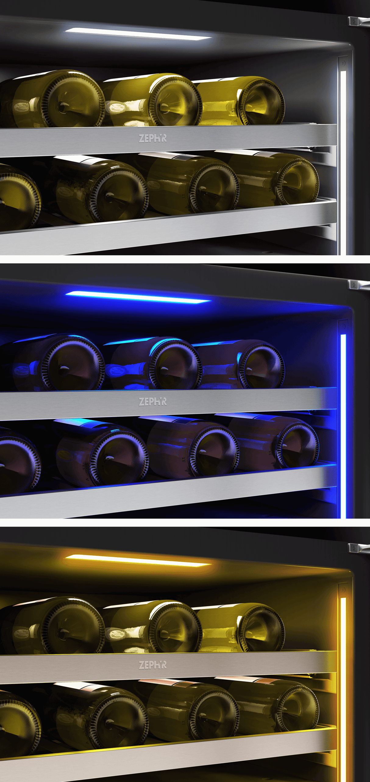 Presrv Wine Cooler, 24in UC, SS+Gls, Rvs Door, 2Z