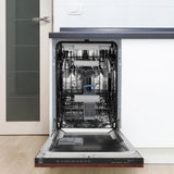 ZLINE 18" Tallac Series 3rd Rack Top Control Dishwasher with Traditional Handle, 51dBa [Color: Hand Hammered Copper]